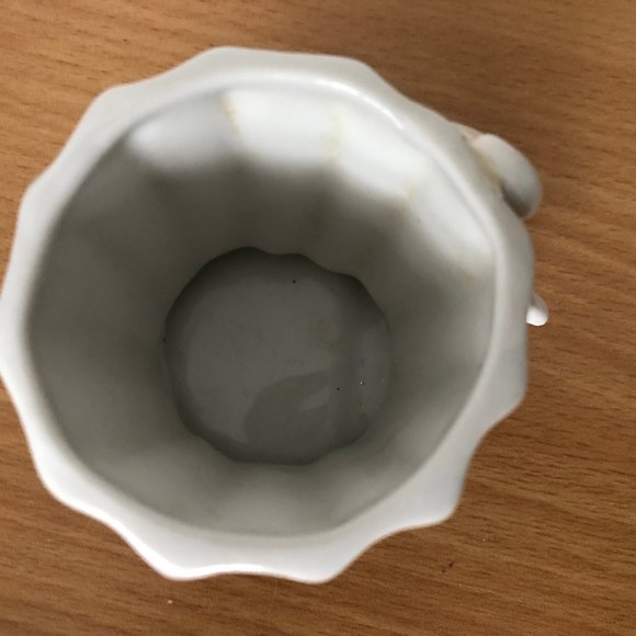 2 porcelain goose geese planters small decoration - Picture 7 of 9